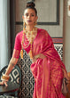 Load image into Gallery viewer, French Rose Pink Two Tone Handloom Weaving Banarasi Silk Saree Clothsvilla