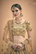 Load image into Gallery viewer, Designer Zari &amp;  Stone Work Lehenga Choli With Dupatta For Bridal Wear Clothsvilla