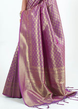 Load image into Gallery viewer, Irish Purple Woven Kanjivaram Silk Saree : Limited Edition Clothsvilla