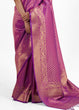 Load image into Gallery viewer, Lollipop Purple Kanjivaram Soft Woven Silk Saree Clothsvilla
