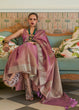 Load image into Gallery viewer, Lilac Purple Woven Satin Tissue Silk Saree Clothsvilla