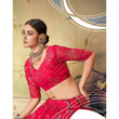 Load image into Gallery viewer, Red Ribbon Georgette Fabrics Lehenga choli ClothsVilla