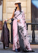 Load image into Gallery viewer, Light Pink Designer Satin Crepe Printed Saree Clothsvilla