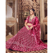 Load image into Gallery viewer, Maroon Thread and Foil Mirror Cutwork Lehenga choli ClothsVilla