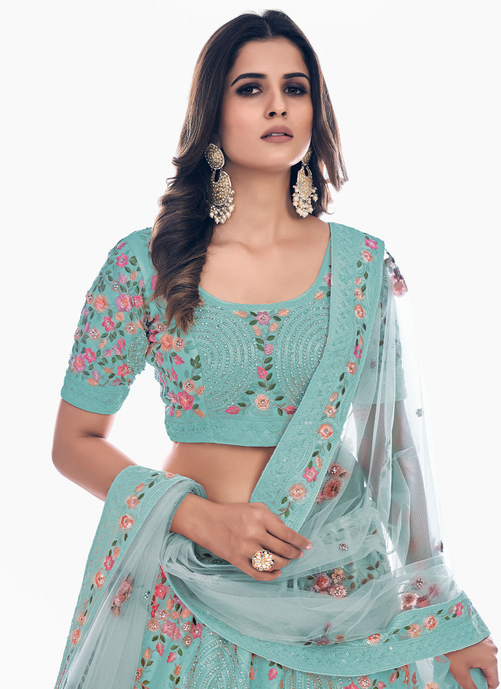Dori Work A Line Lehenga Choli Clothsvilla