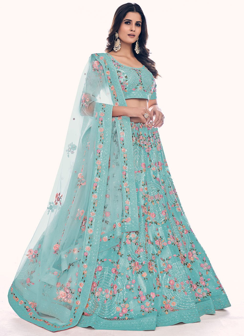 Dori Work A Line Lehenga Choli Clothsvilla