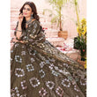 Load image into Gallery viewer, Dark Green Foil Mirror and Thread Work Lehenga choli ClothsVilla