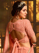 Load image into Gallery viewer, Peach Color Resham And Sequins Base Georgette Flared Lehenga Choli Clothsvilla