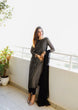 Load image into Gallery viewer, Wedding Wear Black Color Sequence Work Salwar Suit Clothsvilla