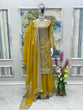 Load image into Gallery viewer, Glorious Yellow Color Embroidered Sharara Suit Clothsvilla