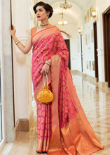 Load image into Gallery viewer, Hot Pink Patola Silk Saree : Top Pick Clothsvilla