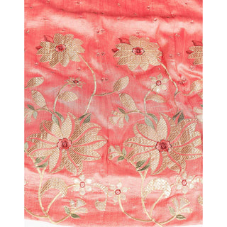 Pink Daisy Gota Patti and Zari Stich Without can can work Lehenga choli ClothsVilla