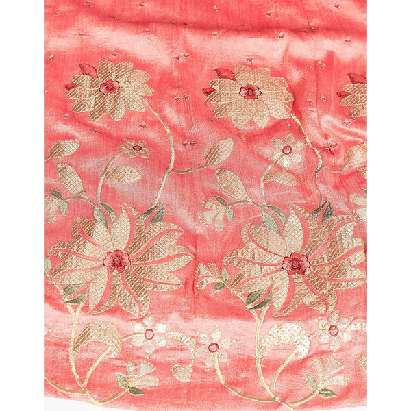 Pink Daisy Gota Patti and Zari Stich Without can can work Lehenga choli ClothsVilla