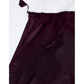 Purple Brown Gota Patti and Zari Stich Without can can work Lehenga choli ClothsVilla