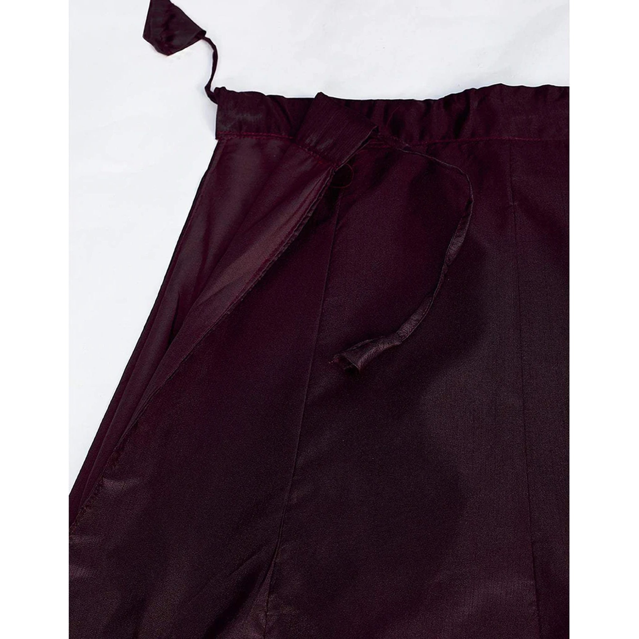 Purple Brown Gota Patti and Zari Stich Without can can work Lehenga choli ClothsVilla