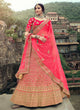 Load image into Gallery viewer, Pink Color Wedding Wear Lehenga With Stone And Zari Work Clothsvilla