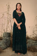 Load image into Gallery viewer, Georgette Embroidered Work Kurta Palazzo Dupatta Set ClothsVilla.com