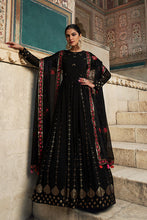 Load image into Gallery viewer, Georgette Thread &amp; Sequence Embroidered Work Gown ClothsVilla.com