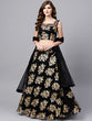 Load image into Gallery viewer, Charming Black Colored Part Wear Designer Sequins Embroidered Lehenga choli ClothsVilla