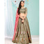Pastel Brown Gota Patti and Zari Stich Without can can work Lehenga choli ClothsVilla