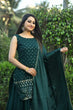 Load image into Gallery viewer, Women&#39;s Party Wear Sharara Set in Dark Green Clothsvilla