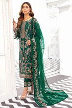 Load image into Gallery viewer, Kurta Set with Heavy Green Embroidery Clothsvilla