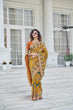 Load image into Gallery viewer, Function Wear Mustard Color Patola Silk Saree Clothsvilla
