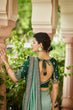 Load image into Gallery viewer, Designer Pista Green Color Swarovski Sequence Work Silk Saree Clothsvilla