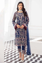 Load image into Gallery viewer, Salwar Suit Set in Blue with Intricate Embroidery Detailing Clothsvilla