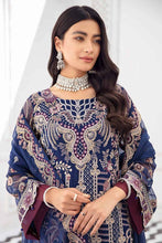 Load image into Gallery viewer, Salwar Suit Set in Blue with Intricate Embroidery Detailing Clothsvilla