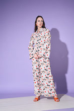 Load image into Gallery viewer, Beautiful Designer Floral Printed Shirt With Trousers ClothsVilla.com