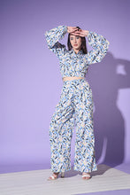 Load image into Gallery viewer, Multi Color Printed Shirt With Trouser Co-Ord Set ClothsVilla.com