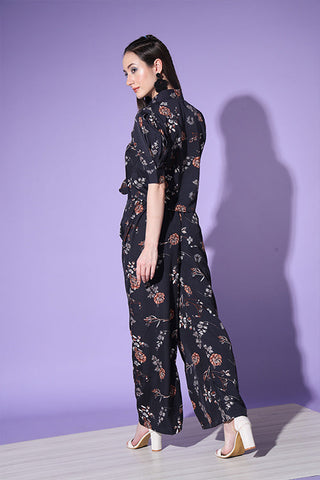 Beautiful Floral Printed Shirt With Trousers ClothsVilla.com
