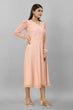 Load image into Gallery viewer, Women's Pink Maxi Dress Clothsvilla