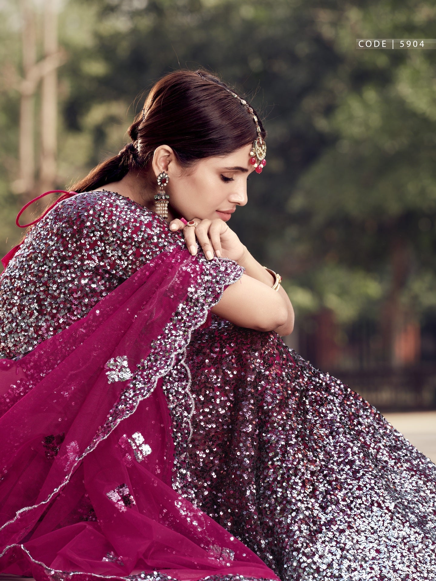Sangeet Special Designer Fashionable Shaded Lehenga Choli Clothsvilla