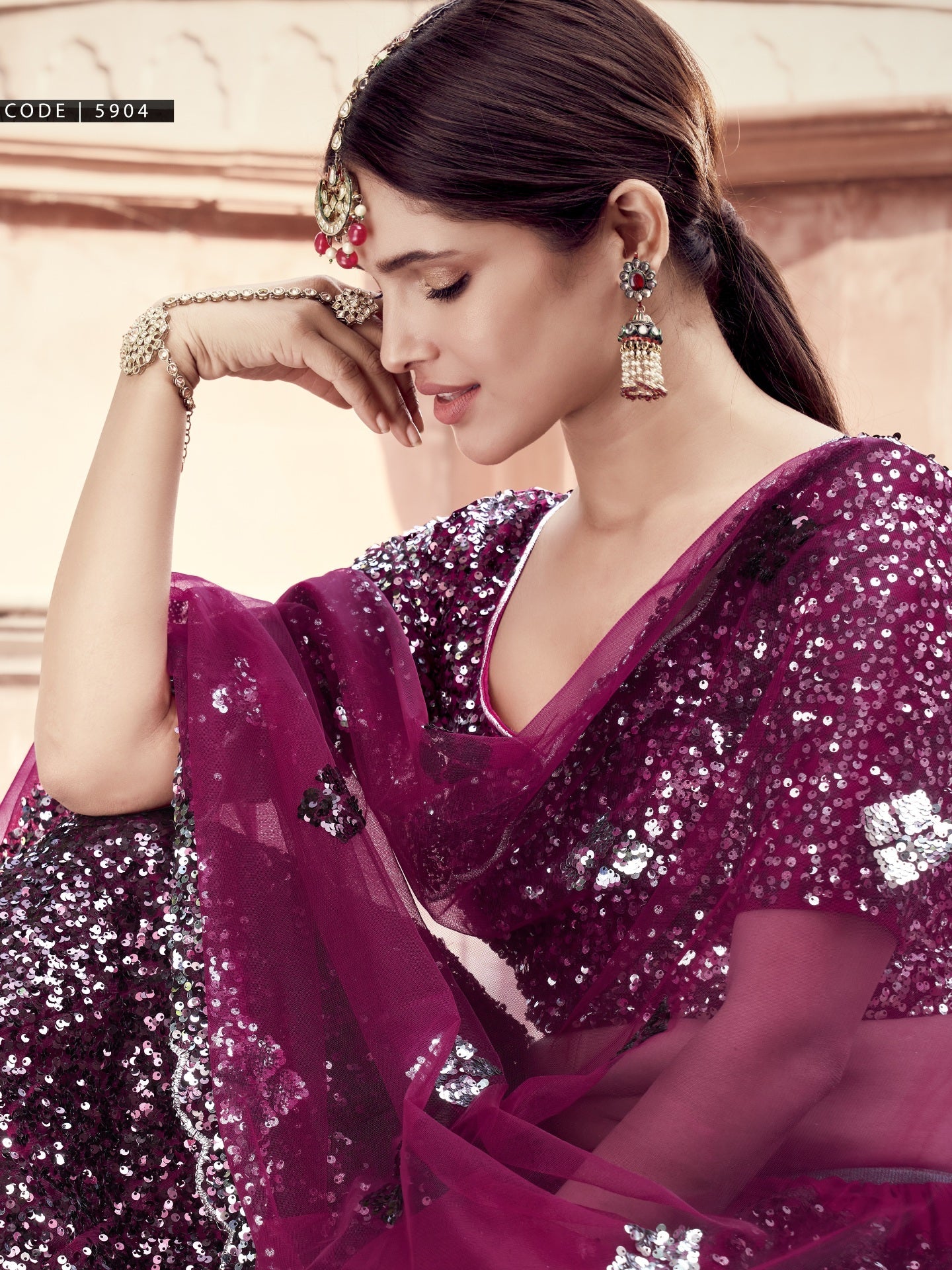 Sangeet Special Designer Fashionable Shaded Lehenga Choli Clothsvilla