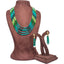 5 Layer Rama Necklace Alloy Gold-plated Jewel Set ClothsVilla