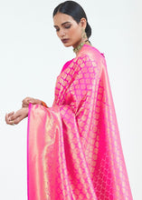 Load image into Gallery viewer, Fuscia Pink Woven Kanjivaram Silk Saree : Limited Edition Clothsvilla