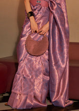 Load image into Gallery viewer, Amethyst Purple Two Tone Handloom Weaving Kanjivaram Silk Saree : Top Pick Clothsvilla