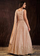 Load image into Gallery viewer, Blush Pink Mirror Work Embroidery Anarkali Gown Clothsvilla