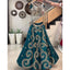 Blue Lehenga Choli in Tafeta Silk with Embroidery and Mirror Work ClothsVilla