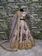Load image into Gallery viewer, Gorgeous Gray Colored Partywear Designer Embroidered Lehenga Choli ClothsVilla