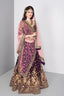 Stunning Purple Colored Party Wear Embroidered Lehenga Choli ClothsVilla