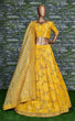 Load image into Gallery viewer, Marvelous Yellow Color Bridalwear Embroidered Lehenga Choli ClothsVilla