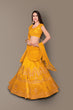 Load image into Gallery viewer, Sophisticated Yellow Colored Party wear Embroidered Lehenga Choli ClothsVilla