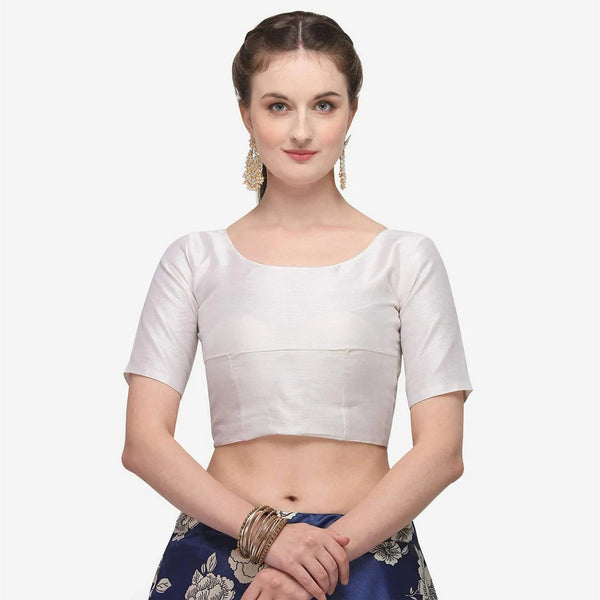 Dark Blue Color Zari Silk Lehenga Choli with Net Dupatta ClothsVilla
