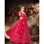 Pink Lehenga Choli in Net with Heavy Embroidery Work ClothsVilla