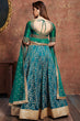 Load image into Gallery viewer, Charming Teal Green Sequins Embroidered Art Silk Wedding Lehenga Choli ClothsVilla