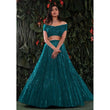 Load image into Gallery viewer, Designer Blue Lehenga with Heavy Embroidery Sequence Work and Net Dupatta ClothsVilla