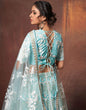 Load image into Gallery viewer, Lehenga Choli in Baby Blue Color with Soft Net Fabrics, Resham, and Sequence Work ClothsVilla